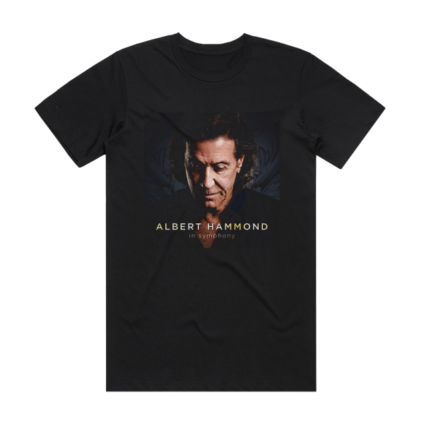 Albert Hammond In Symphony Album Cover T-Shirt Black