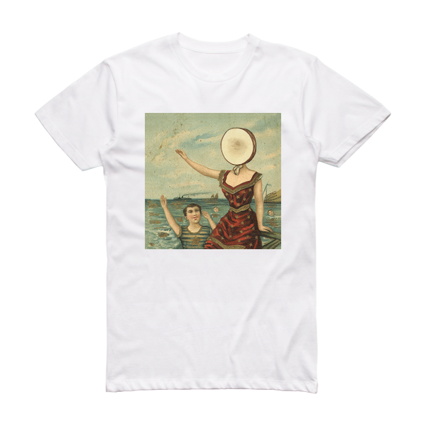 Neutral Milk Hotel In The Aeroplane Over The Sea Album Cover T-Shirt White