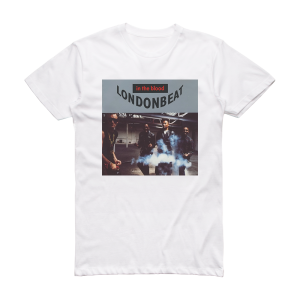 Londonbeat In The Blood Album Cover T-Shirt White