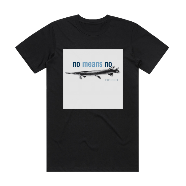 NoMeansNo In The Fishtank Album Cover T-Shirt Black