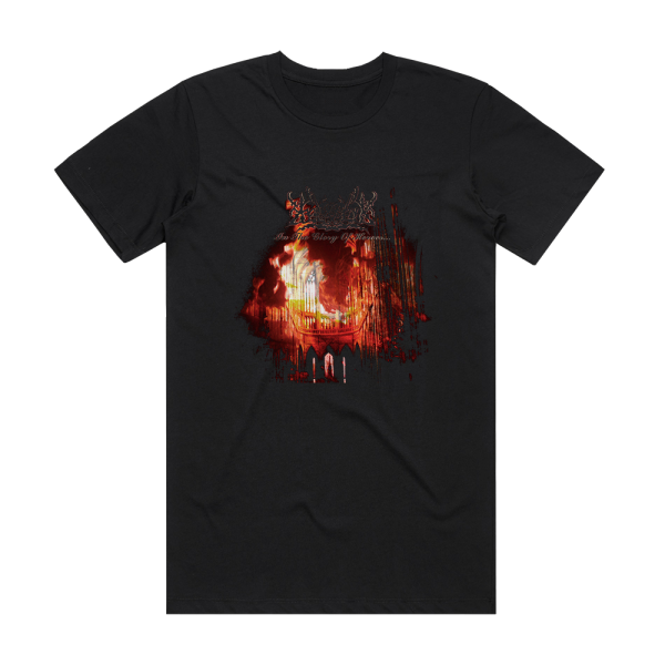 Hellveto In The Glory Of Heroes Album Cover T-Shirt Black