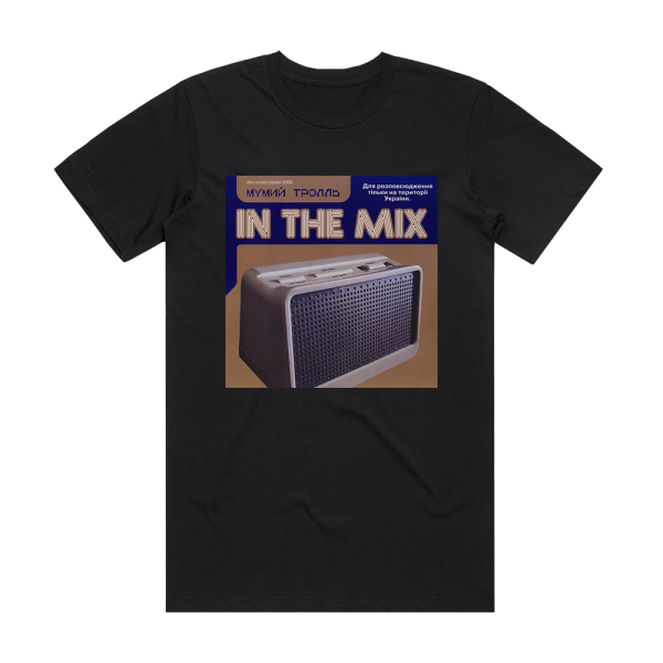 Mumiy Troll In The Mix Album Cover T-Shirt Black