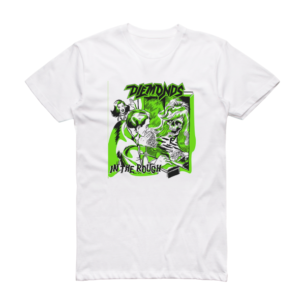 Diemonds In The Rough 2 Album Cover T-Shirt White