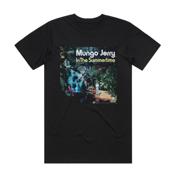 Mungo Jerry In The Summertime 1 Album Cover T-Shirt Black