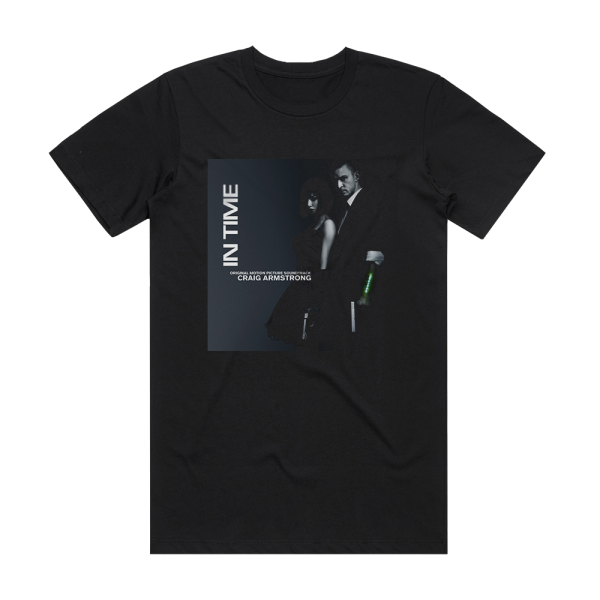 Craig Armstrong In Time Album Cover T-Shirt Black