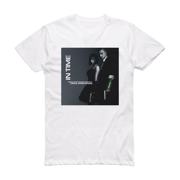 Craig Armstrong In Time Album Cover T-Shirt White