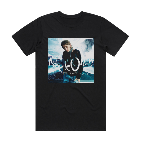 Mark Owen In Your Own Time Album Cover T-Shirt Black