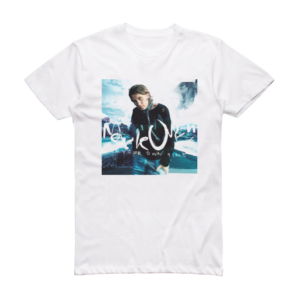 Mark Owen In Your Own Time Album Cover T-Shirt White