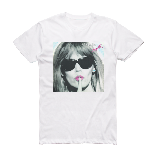 Amanda Lear Incognito Album Cover T-Shirt White