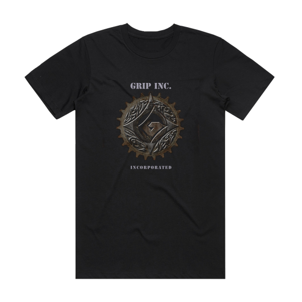 Grip Inc Incorporated Album Cover T-Shirt Black