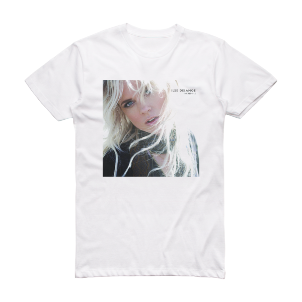 Ilse DeLange Incredible Album Cover T-Shirt White