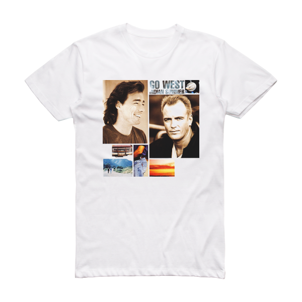 Go West Indian Summer Album Cover T-Shirt White