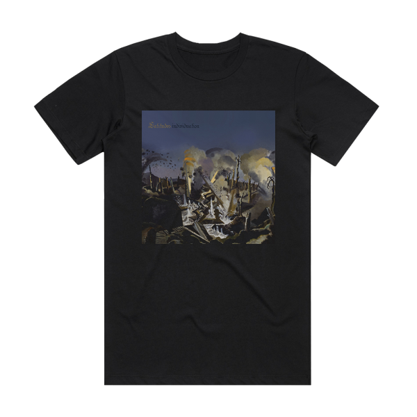Latitudes Individuation Album Cover T-Shirt Black