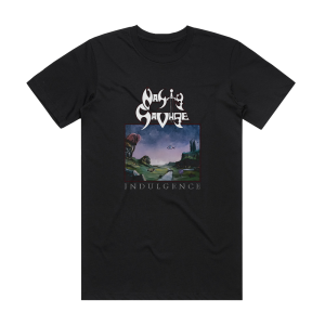 Nasty Savage Indulgence Album Cover T-Shirt Black