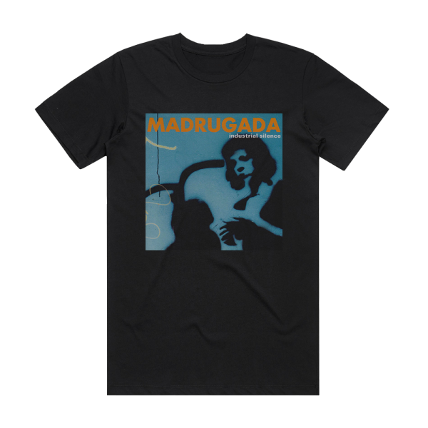 Madrugada Industrial Silence Album Cover T-Shirt Black