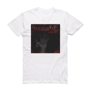 HammerFall Infected 2 Album Cover T-Shirt White