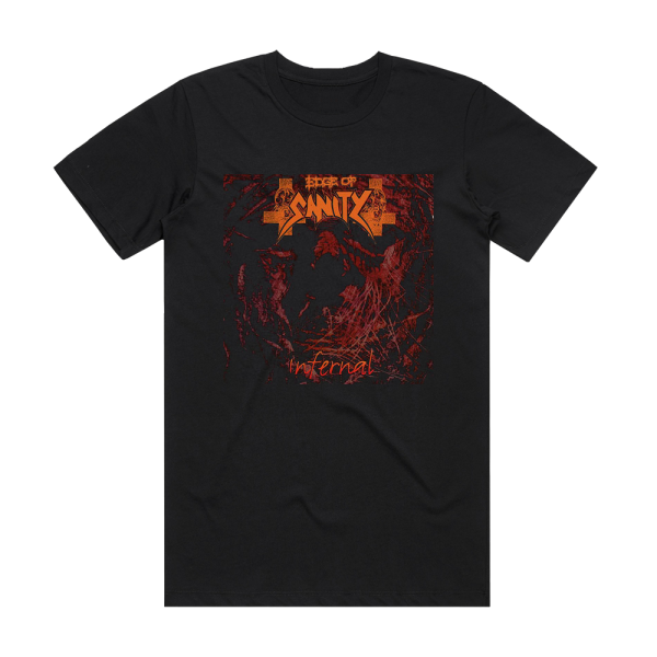 Edge of Sanity Infernal Album Cover T-Shirt Black