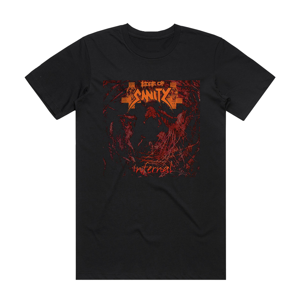 Edge of Sanity Infernal Album Cover T-Shirt Black – ALBUM COVER T-SHIRTS