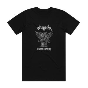 Azarath Infernal Blasting Album Cover T-Shirt Black