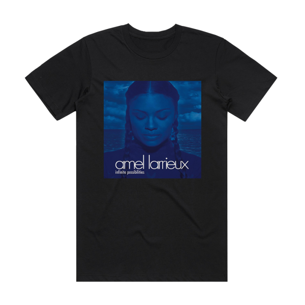 Amel Larrieux Infinite Possibilities Album Cover T-Shirt Black