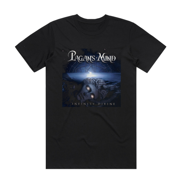 Pagans Mind Infinity Divine 1 Album Cover T-Shirt Black