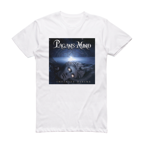 Pagans Mind Infinity Divine 1 Album Cover T-Shirt White