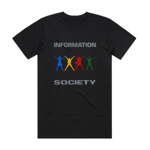 Information Society Information Society Album Cover T-Shirt Black
