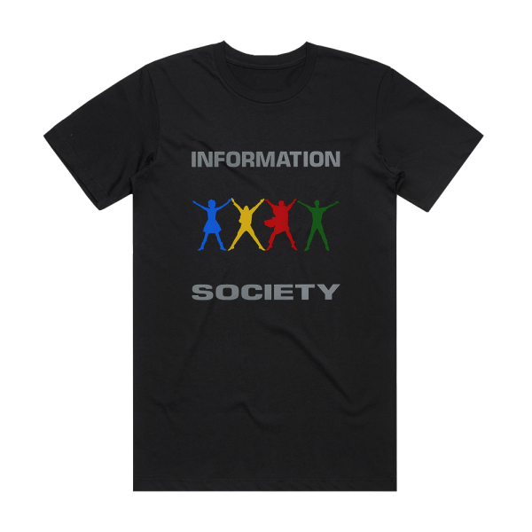 Information Society Information Society Album Cover T-Shirt Black
