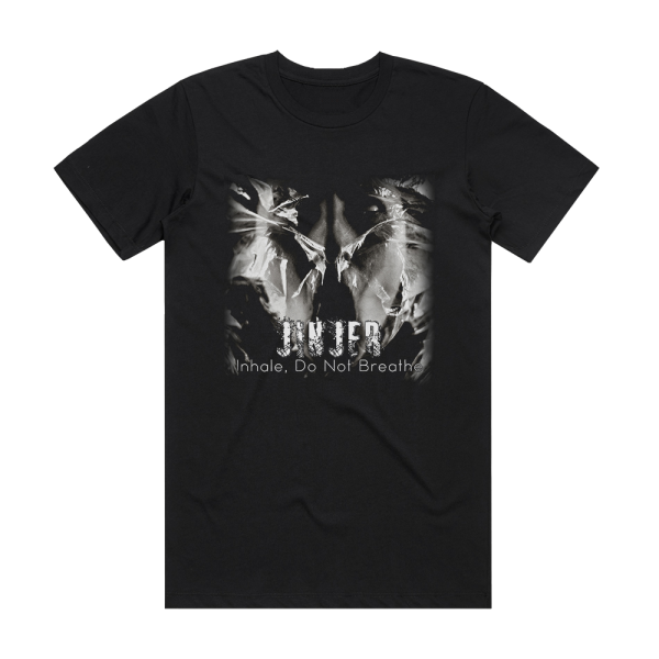 Jinjer Inhale Do Not Breathe Album Cover T-Shirt Black