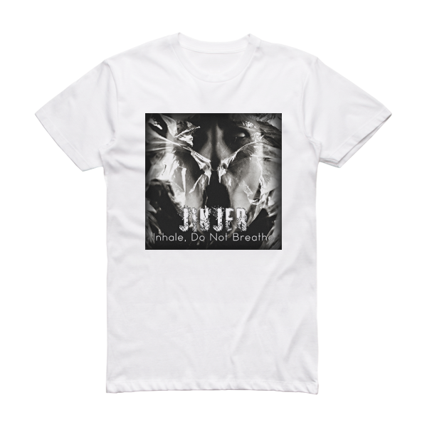 Jinjer Inhale Do Not Breathe Album Cover T-Shirt White