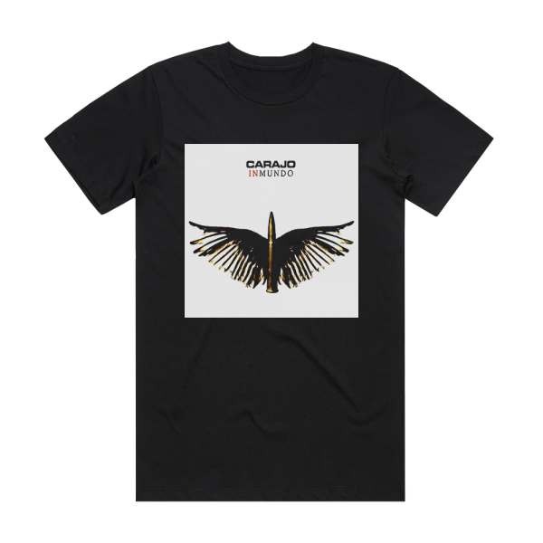 Carajo Inmundo 1 Album Cover T-Shirt Black