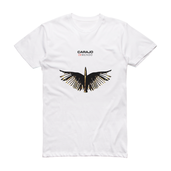 Carajo Inmundo 1 Album Cover T-Shirt White