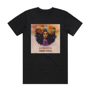 Aminata Savadogo Inner Voice Album Cover T-Shirt Black
