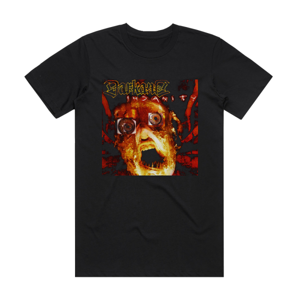 Darkane Insanity 1 Album Cover T-Shirt Black