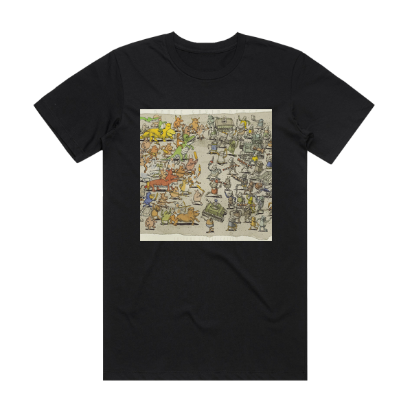 Dance Gavin Dance Instant Gratification Album Cover T-Shirt Black