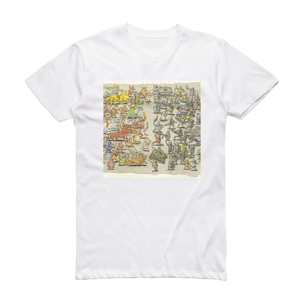 Dance Gavin Dance Instant Gratification Album Cover T-Shirt White