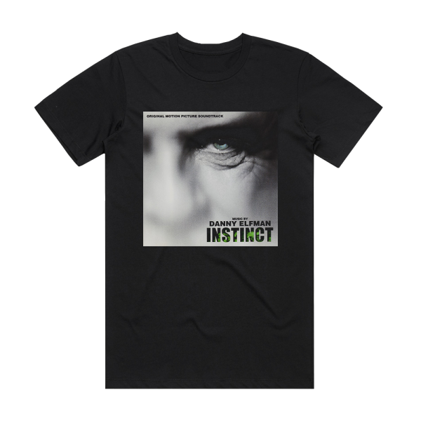 Danny Elfman Instinct Album Cover T-Shirt Black