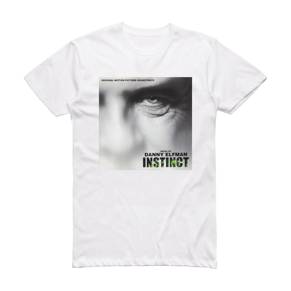 Danny Elfman Instinct Album Cover T-Shirt White