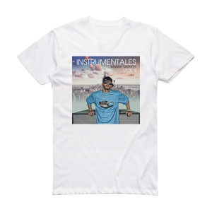 manny montes Instrumentales Vol 1 Album Cover T-Shirt White