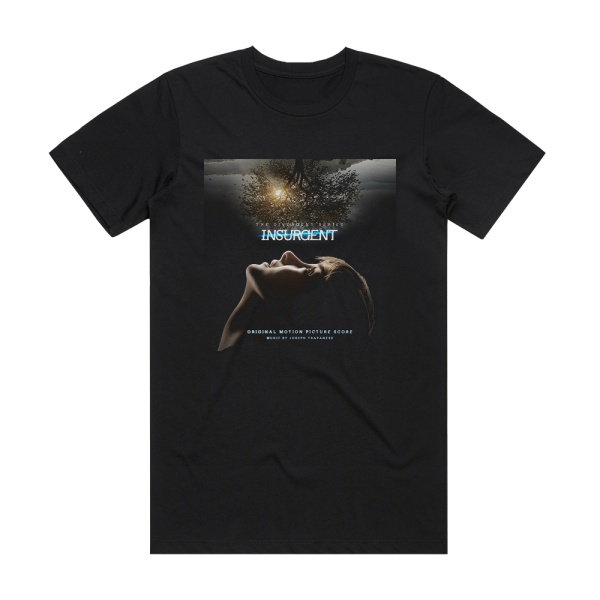 Joseph Trapanese Insurgent Original Motion Picture Score Album Cover T-Shirt Black