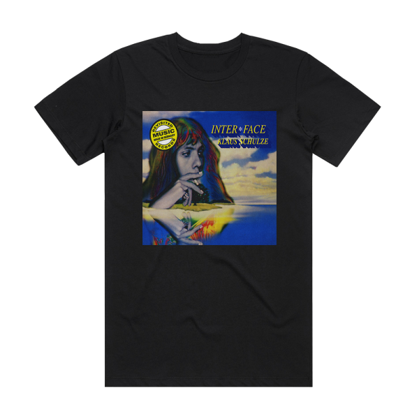 Klaus Schulze Interface Album Cover T-Shirt Black