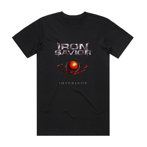 Iron Savior Interlude Album Cover T-Shirt Black