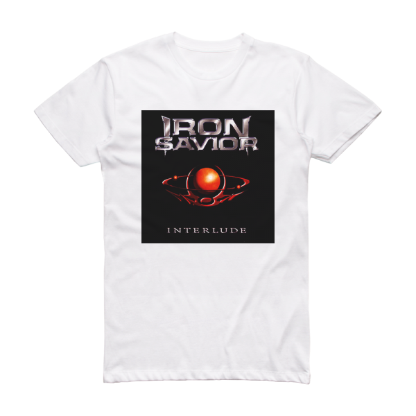 Iron Savior Interlude Album Cover T-Shirt White