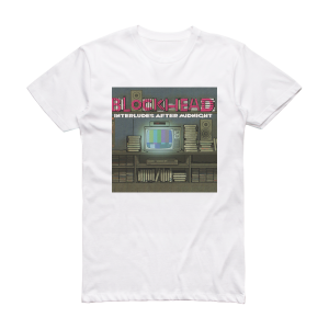 Blockhead Interludes After Midnight Album Cover T-Shirt White