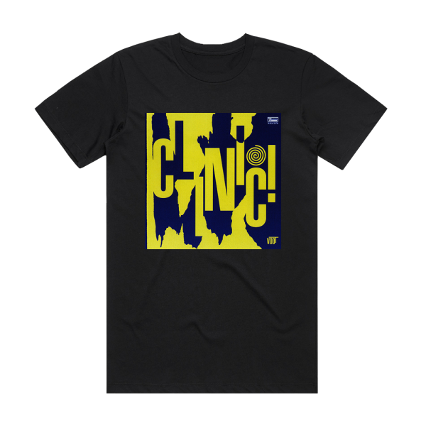 Clinic Internal Wrangler Album Cover T-Shirt Black