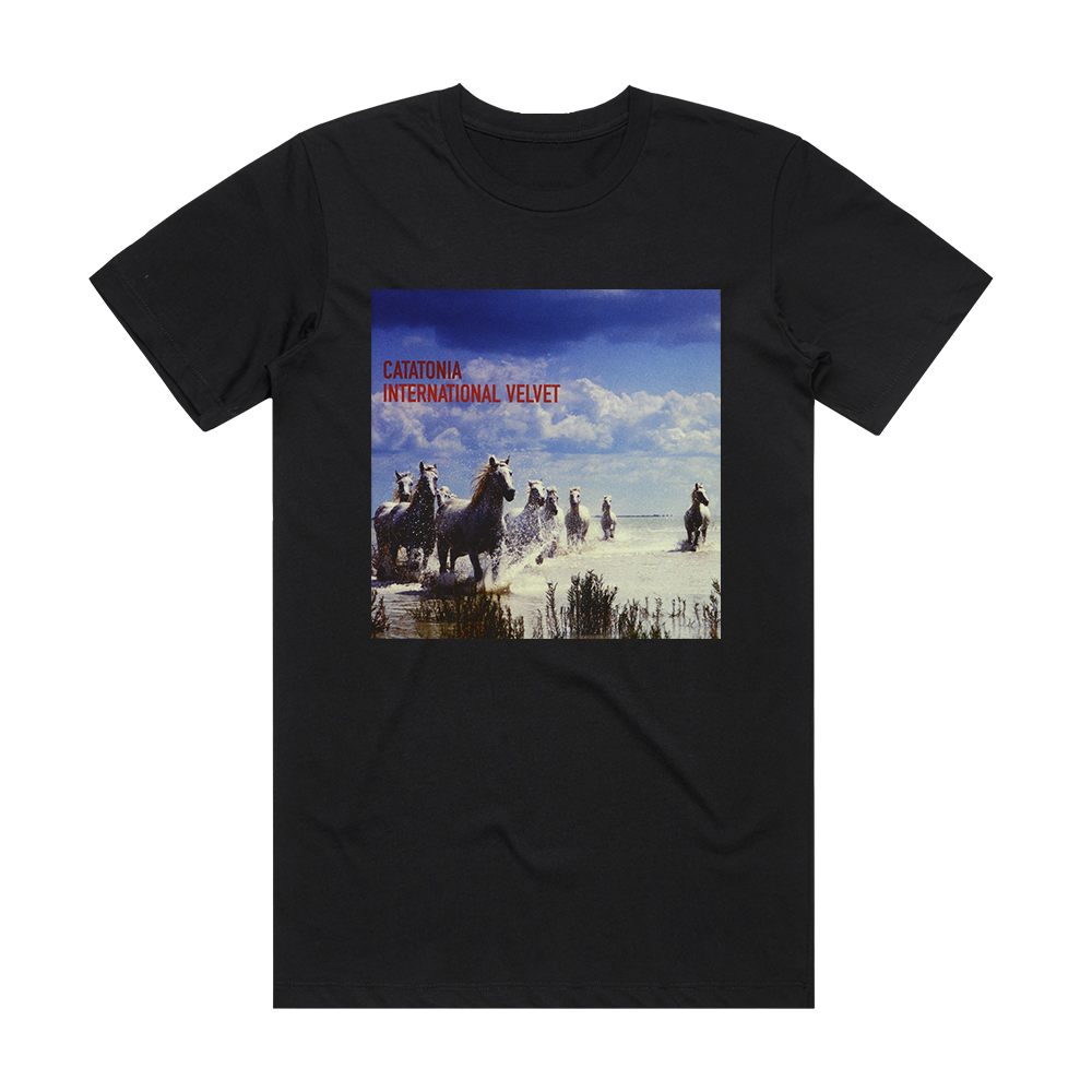 Catatonia International Velvet Album Cover T-Shirt Black