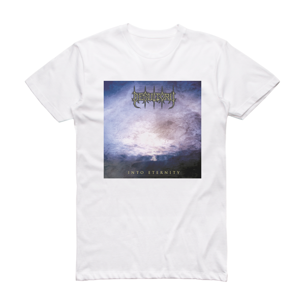 Desultory Into Eternity Album Cover T-Shirt White