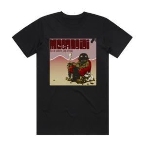 Meganoidi Into The Darkness Into The Moda Album Cover T-Shirt Black