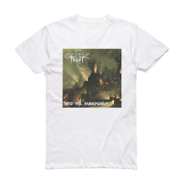 Celtic Frost Into The Pandemonium Album Cover T-Shirt White