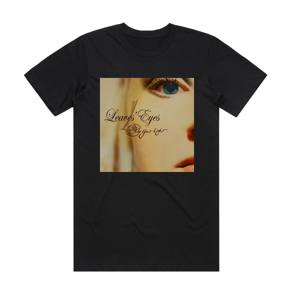 Leaves’ Eyes Into Your Light Album Cover T-Shirt Black